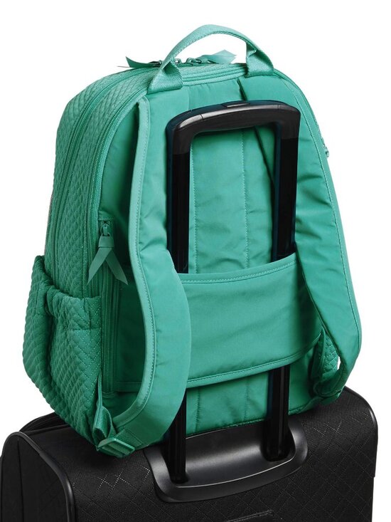 Vera Bradley Iconic Campus Backpack / Peacock Blue NWT main image 5